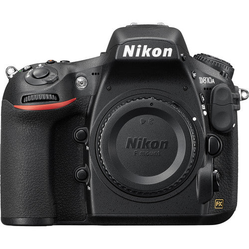 Nikon D810A DSLR Camera with 24-85mm VR Lens | 64GB Card | Battery | Charger | Case | 3 Filters | Kit
