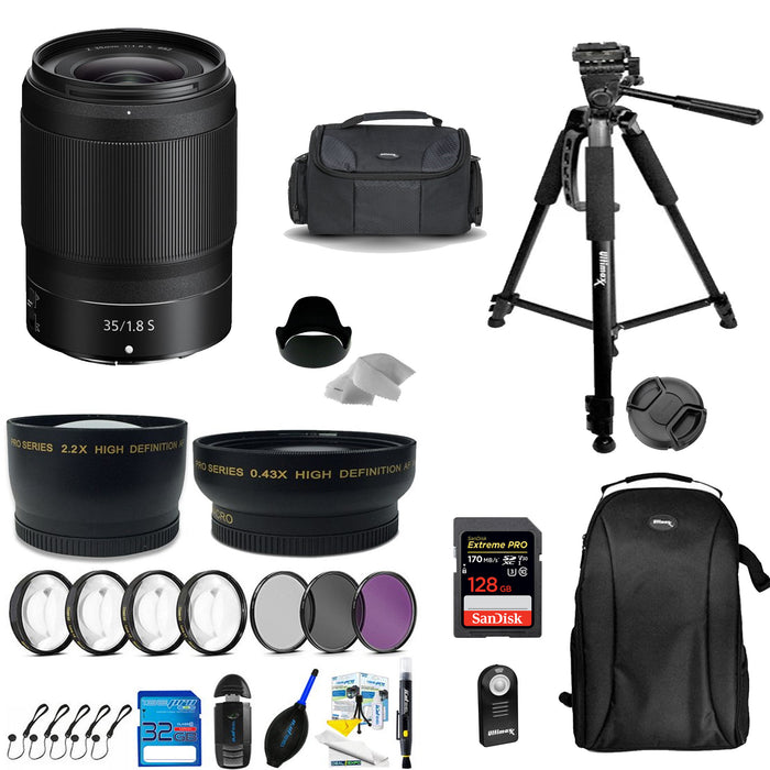 Nikon NIKKOR Z 35mm f/1.8 S Lens Starter Kit