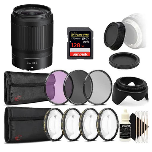 Nikon NIKKOR Z 35mm f/1.8 S Lens Deluxe Filter Kit