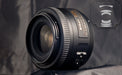 Nikon AF-S DX Nikkor 35mm f/1.8G Lens with 3 Piece Filter Kit |Lens Pouch |Lens Hood &amp; More