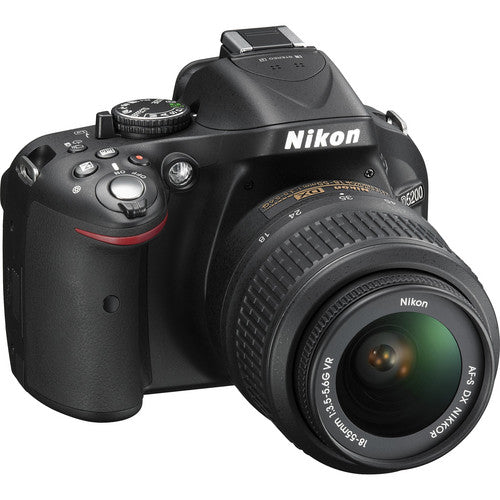 Nikon D5200/D5600 DSLR Camera with 18-55mm VR Lens (Black)