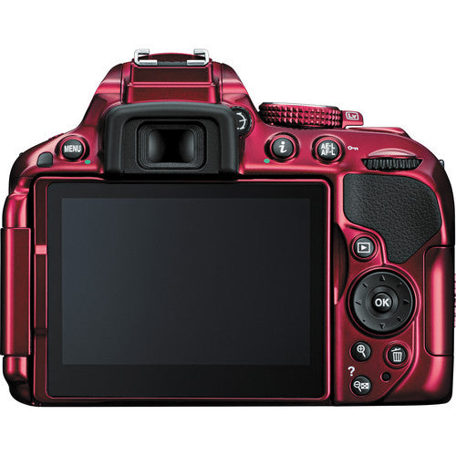 Nikon D5300 DSLR Camera Body Only - Red