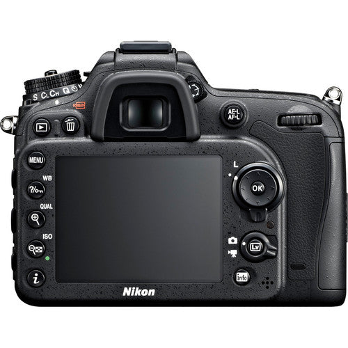 Nikon D7100 DSLR Digital Camera with 18-55mm VR II + 70-300mm f/4-5.6G Lens + 128GB Memory + 2 Batteries + Charger + LED Video Light + Backpack