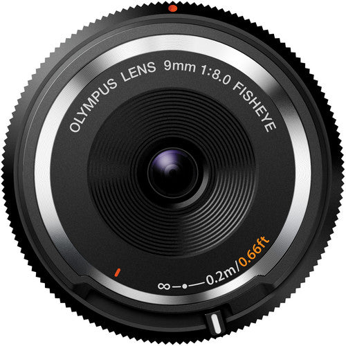 Olympus 9mm f/8.0 Fisheye Body Cap Lens (Black)