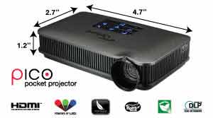 Optoma Technology PK320 Pico Pocket Projector