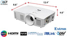 Optoma Technology W351 3800 Lumen WXGA DLP 3D Multimedia Projector