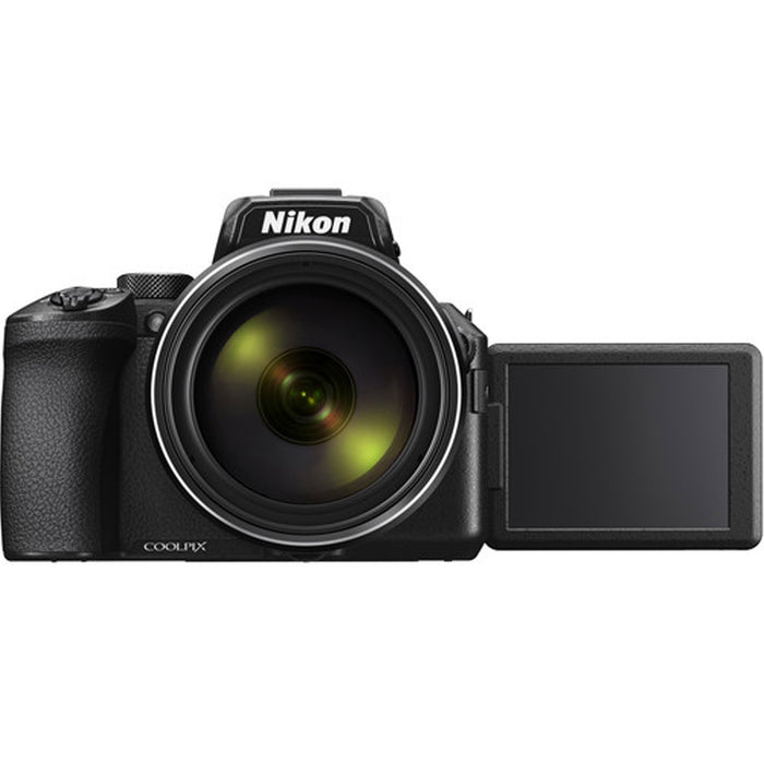 Nikon COOLPIX P950 Digital Camera with 32GB Memory Card | Spare Battery | Spider Tripod &amp; Cleaning Kit