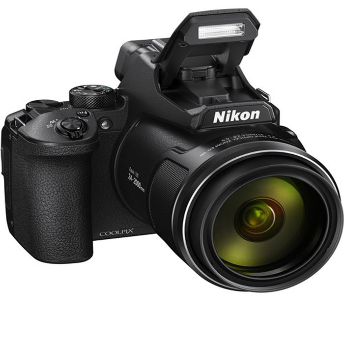 Nikon COOLPIX P950 Digital Camera with 64GB Card | Battery | Case | Tripod | Filter | Flash | Kit