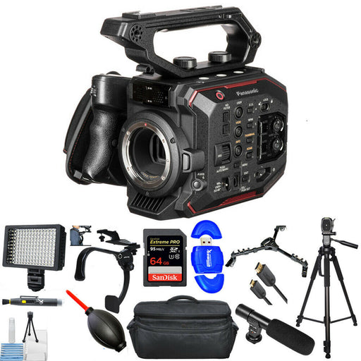 Panasonic AU-EVA1 Compact 5.7K Super 35mm Cinema Camera Essential Bundle