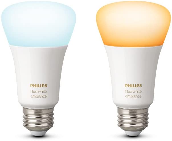 Philips Hue White ambiance A19 Single LED Bulb