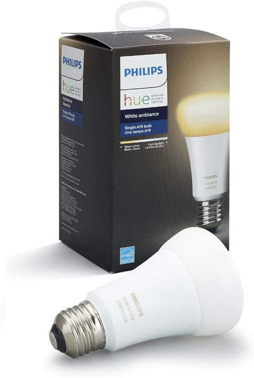 Philips Hue White ambiance A19 Single LED Bulb