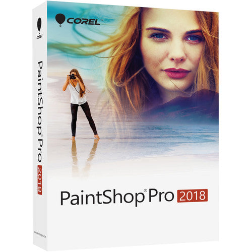 Corel PaintShop Pro 2018 (DVD with Download Card)