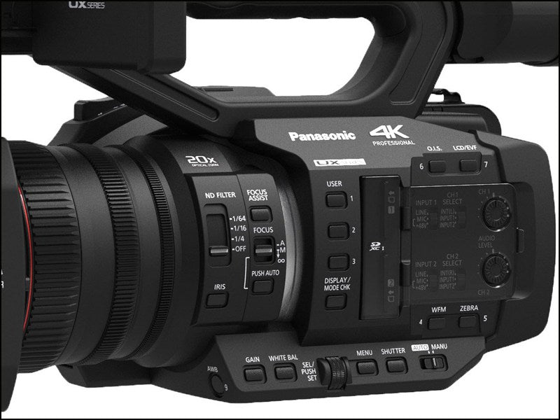 Panasonic AG-UX180 4K Premium Professional Camcorder Supreme Bundle