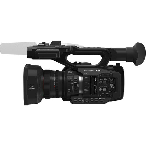 Panasonic HC-X1 Ultra HD 4K Professional Camcorder with 2x 64GB Cards | Pro Microphone Essential Bundle