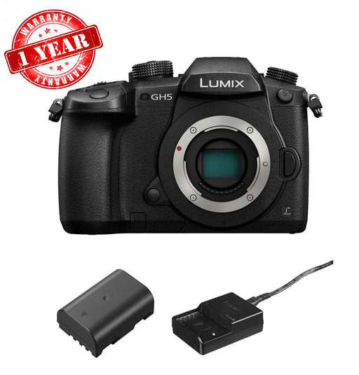 Panasonic Lumix DC-GH5 Mirrorless Micro Four Thirds Digital Camera (Body Only)- USA RETAIL