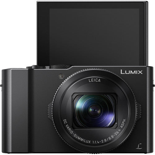Panasonic Lumix DMC-LX10 4K Wi-Fi Digital Camera with 64GB Card + Battery + Case + Tripod + Flash + Kit