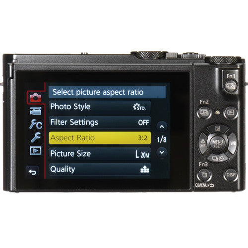Panasonic Lumix DMC-LX10 / LX10 ii 4K Wi-Fi Digital Camera with 64GB Card +  Battery + Case + Tripod + Flash + Kit