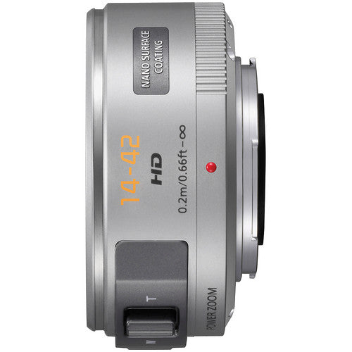 Panasonic Lumix G X Vario PZ 14-42mm f/3.5-5.6 Power O.I.S. Lens (Silver)