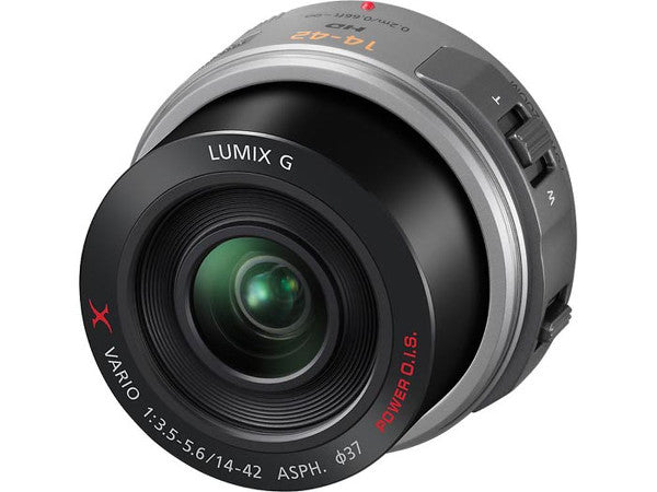 Panasonic Lumix G X Vario PZ 14-42mm f/3.5-5.6 Power O.I.S. Lens (Silver)