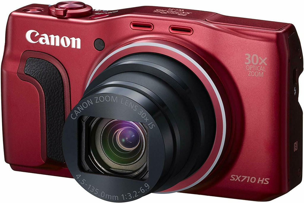 Canon PowerShot SX710 HS Digital Camera (Red) | NJ Accessory 