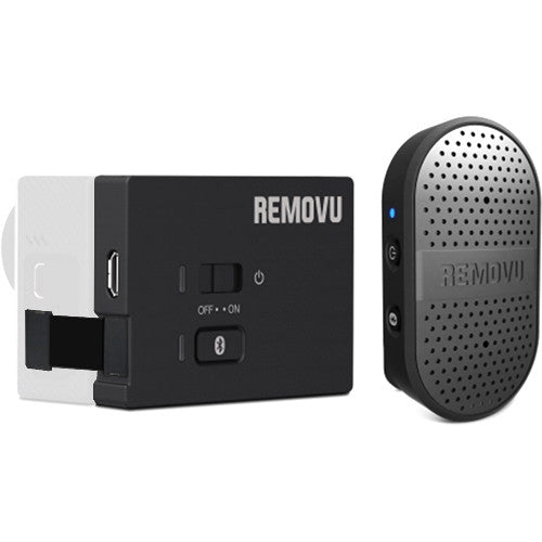 REMOVU M1+A1 Waterproof Wireless Microphone System for GoPro