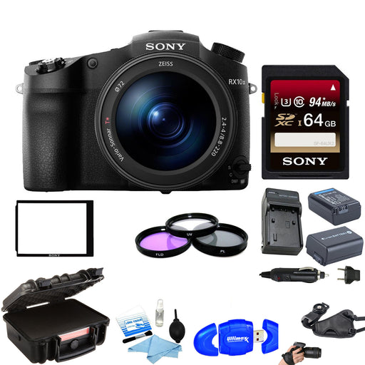 Sony DSC-RX10 III Cyber-shot Digital Camera w/ 64GB SD Card &amp; Supreme Bundle