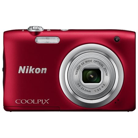 Nikon COOLPIX A100 compact Digital Camera - Red