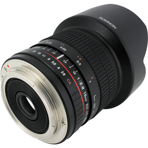 Rokinon 10mm f/2.8 ED AS NCS CS Lens for Canon EF-M Mount