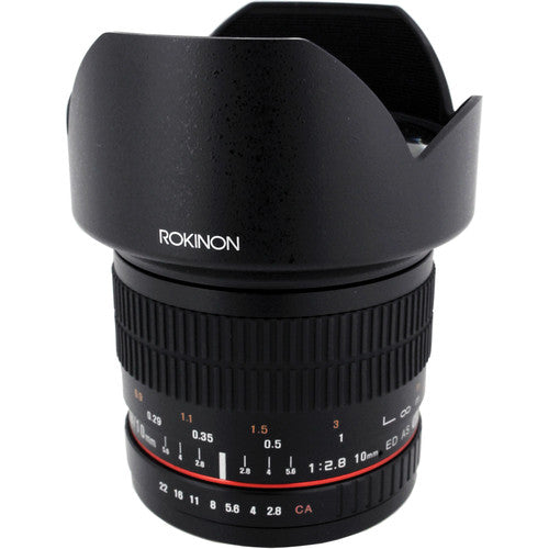 Rokinon 10mm f/2.8 ED AS NCS CS Lens for Micro Four Thirds Mount