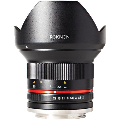 Rokinon 12mm f/2.0 NCS CS Lens for Samsung NX Mount (Black)