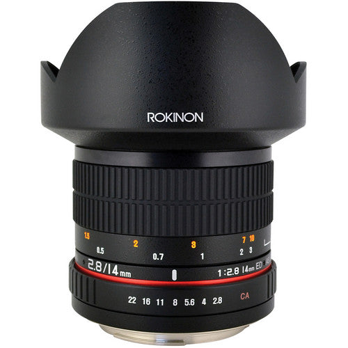 Rokinon 14mm f/2.8 ED AS IF UMC Lens for Micro Four Thirds Mount