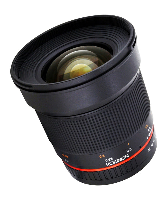 Rokinon 16mm f/2.0 ED AS UMC CS Lens for Fujifilm X Mount