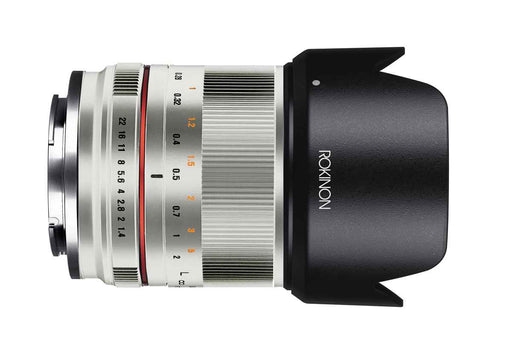 Rokinon 21mm f/1.4 Lens for Fujifilm X (Silver)