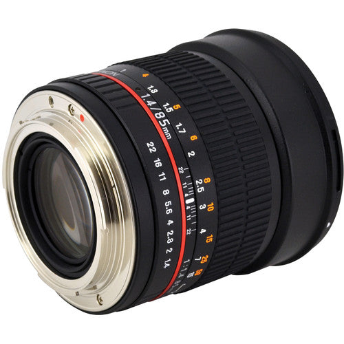 Rokinon 85mm f/1.4 AS IF UMC Lens for Samsung NX Mount
