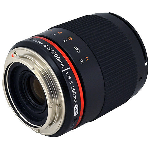 Rokinon Reflex 300mm f/6.3 ED UMC CS Lens for Fujifilm X Mount (Black)