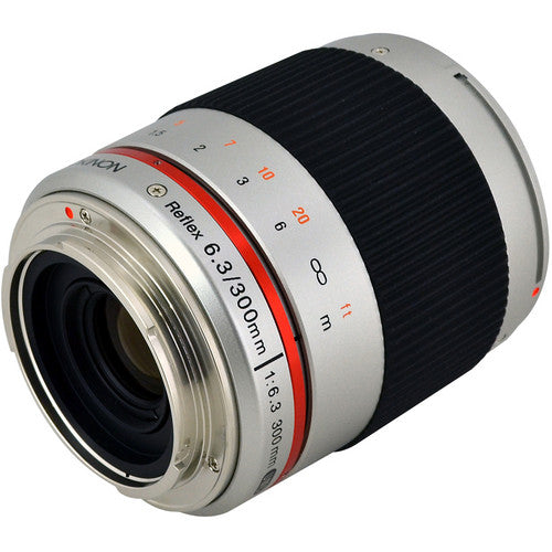 Rokinon Reflex 300mm f/6.3 ED UMC CS Lens for Canon EF-M Mount (Silver)
