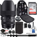 Sigma 14-24mm f/2.8 DG HSM Art Lens for Canon EF 11PC Accessory Bundle Includes- Backpack - Pro Monopod - 64GB Memory Card & More