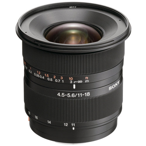 Sony 11-18mm f/4.5-5.6 DT Lens