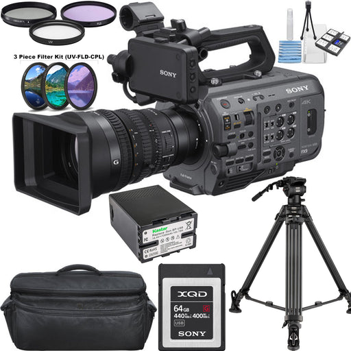 Sony PXW-FX9K XDCAM 6K Full-Frame Camera with 28-135mm f/4 G OSS Accessory Essential Bundle