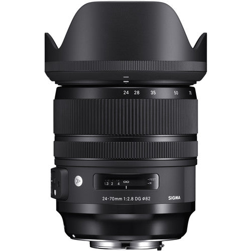 Sigma 24-70mm f/2.8 DG OS HSM Art Lens for Canon EF W/ 128 Extreme Pro  Memory Card u0026 More