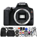 Canon EOS Rebel SL3/250D DSLR Camera with 18-55mm Lens (Black) & 64GB Bundle
