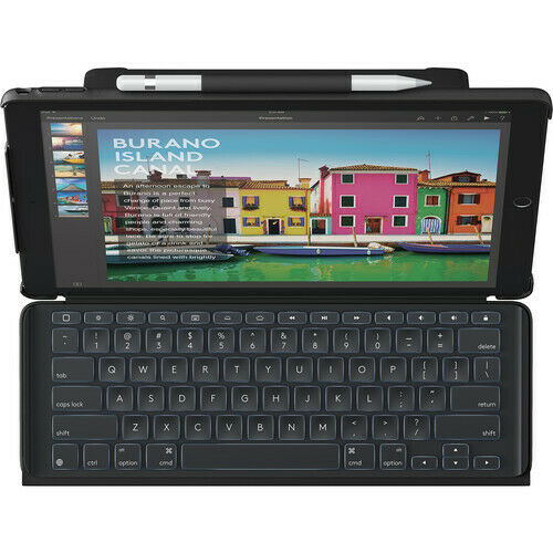Logitech iPad Slim Combo : Case with Wireless Keyboard with Bluetooth
