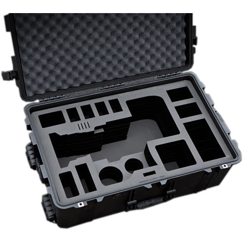 Cases Hard Rolling Case for Sony FS7 Camera with 28-135mm Lens &amp; Back Extension Module