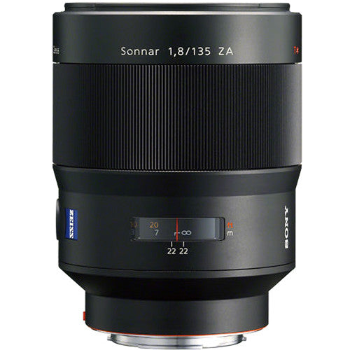Sony Sonnar T* 135mm f/1.8 ZA Lens with Additional Accessories