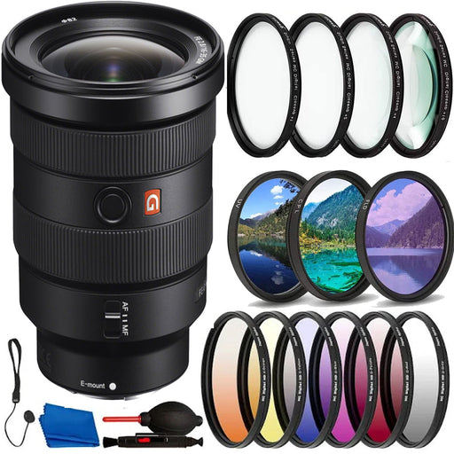Sony FE 16-35mm f/2.8 GM Lens with 82mm Deluxe Filter Kits Bundle