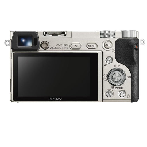Sony Alpha a6100 Mirrorless Digital Camera with 16-50mm Lens - Silver