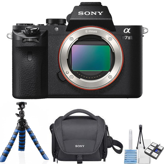 Sony Alpha a7 II Mirrorless Digital Camera (Body Only) with Starter Package