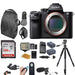 Sony Alpha a7S II Mirrorless Digital Camera (Body Only) w/ 128GB SD Card &amp; Photo/SLR Sling Backpack