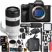 Sony Alpha a7S III Mirrorless Digital FE 100-400mm F4.5-5.6 GM Super Telephoto Zoom Lens Bundle with Backpack, Software and Accessories