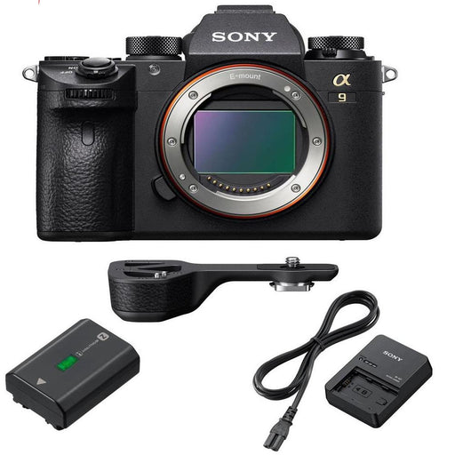 Sony Alpha a9 Mirrorless Camera (Body Only) with Sony GP-X1EM Grip Extension